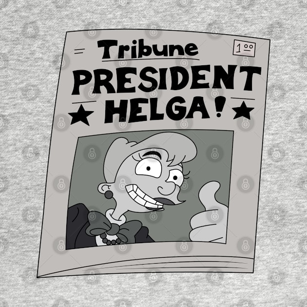 President Helga by artxlife